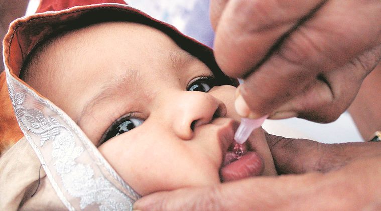 polio drops, immunization, world immunization day