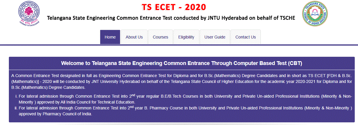 TS ECET Results 2020: JNTU Hyderabad Declares How To Check Common Entrance Test Result