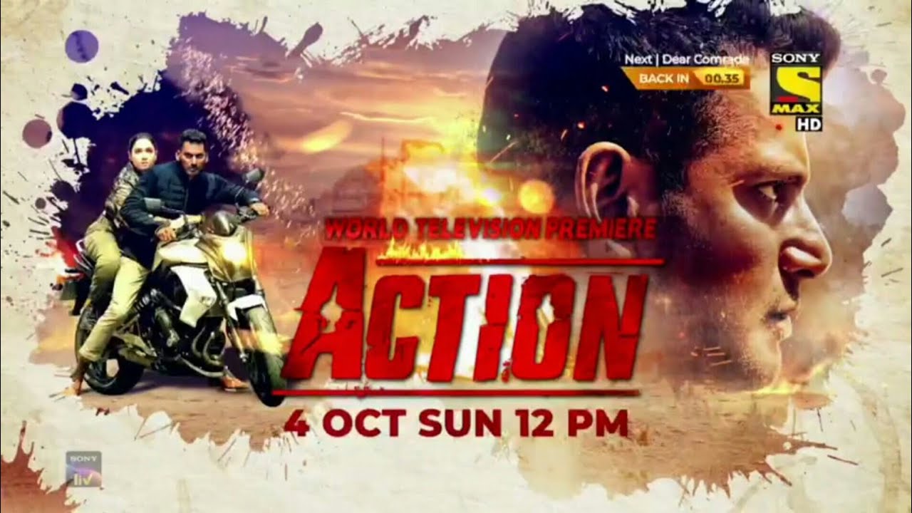 Watch "Action" World Television Premiere (WTP) On 4th Oct Sony Max At 12 PM