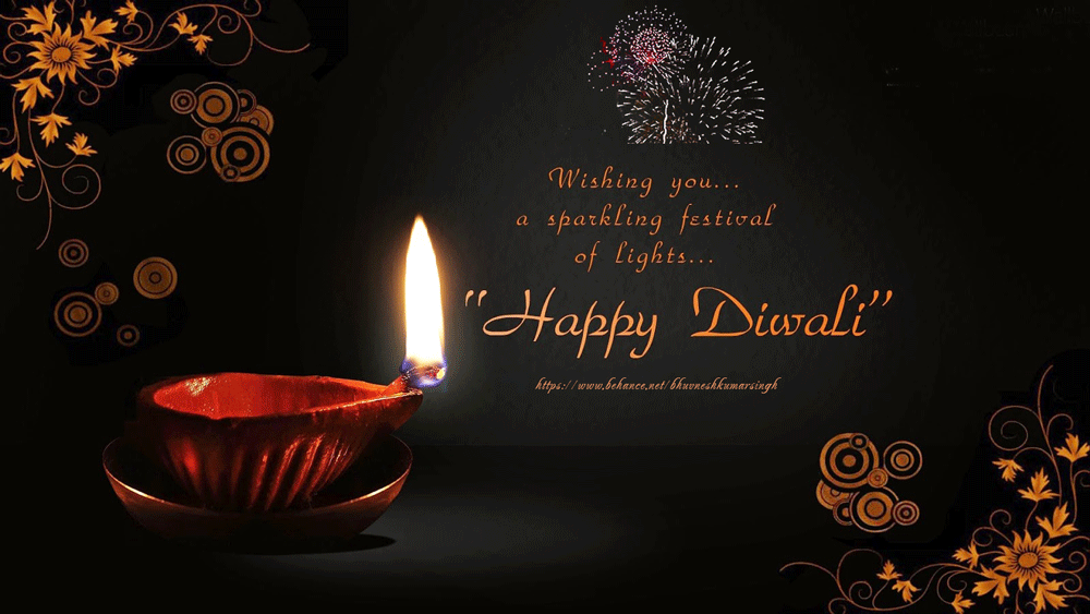 Happy Diwali Animated Gifs Greeting Cards Design Ideas Lights Design Templates