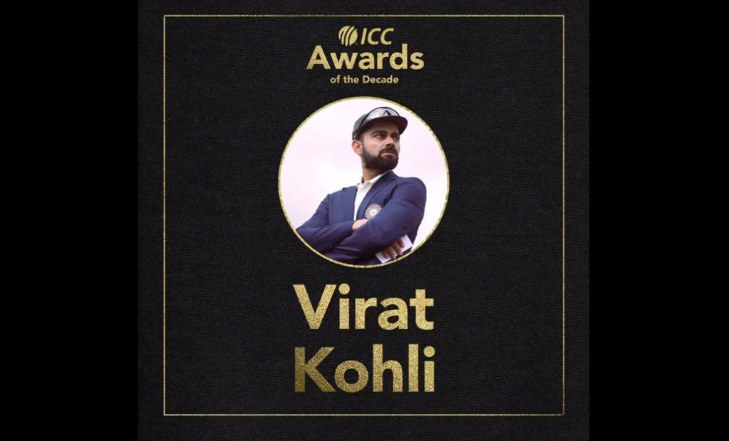 ICC Awards 2020 Winner Virat Kohli