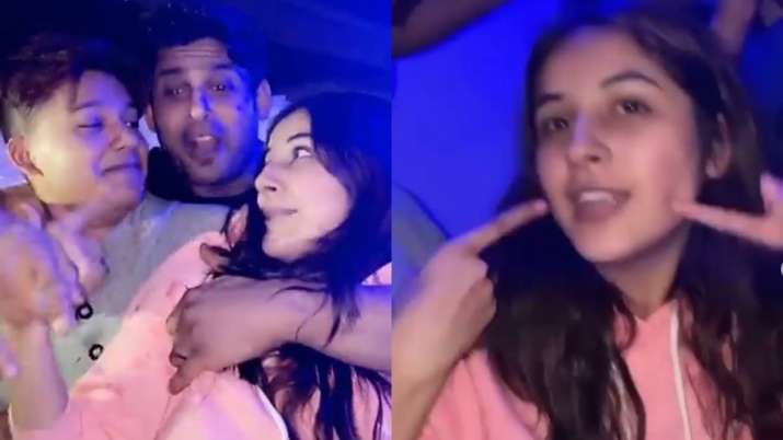 Sidharth Shukla And Shehnaaz Gill Party In Goa Viral Video Images Groove On Shona Shona 