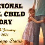 National Girl Child Day 2021 Quotes Wishes Images & Whatsapp Status Dp 1