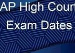 AP High Court Exam Date