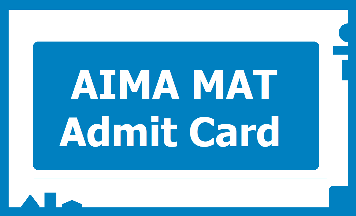 AIMA MAT Admit Card