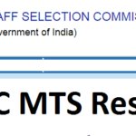 Check SSC MTS 2019 Final Result Out