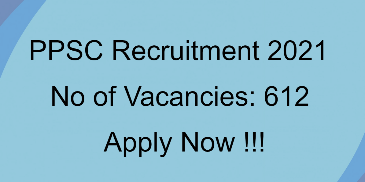 PPSC JE (Civil) Recruitment 2021