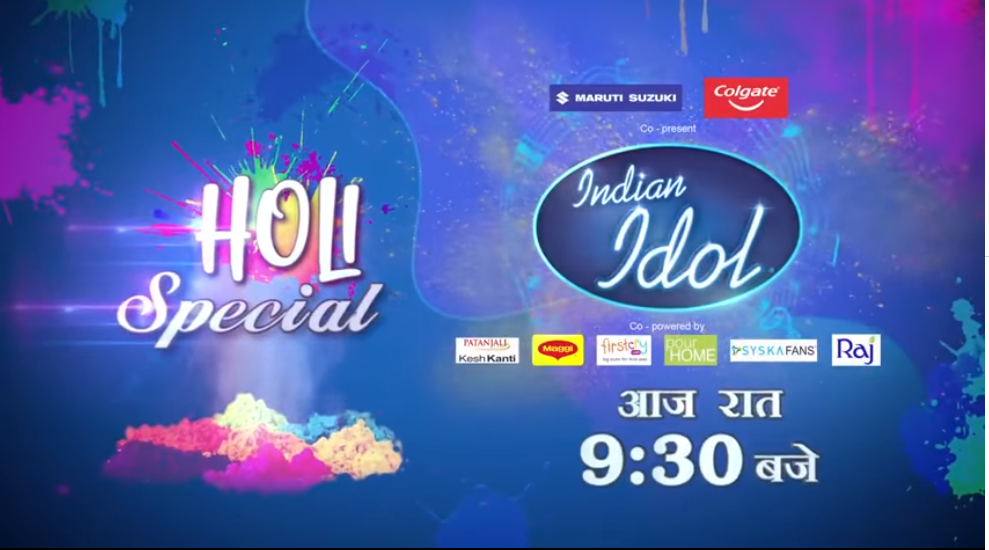 indian idl holi special