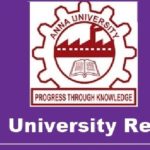 Anna University BTech Result 2021