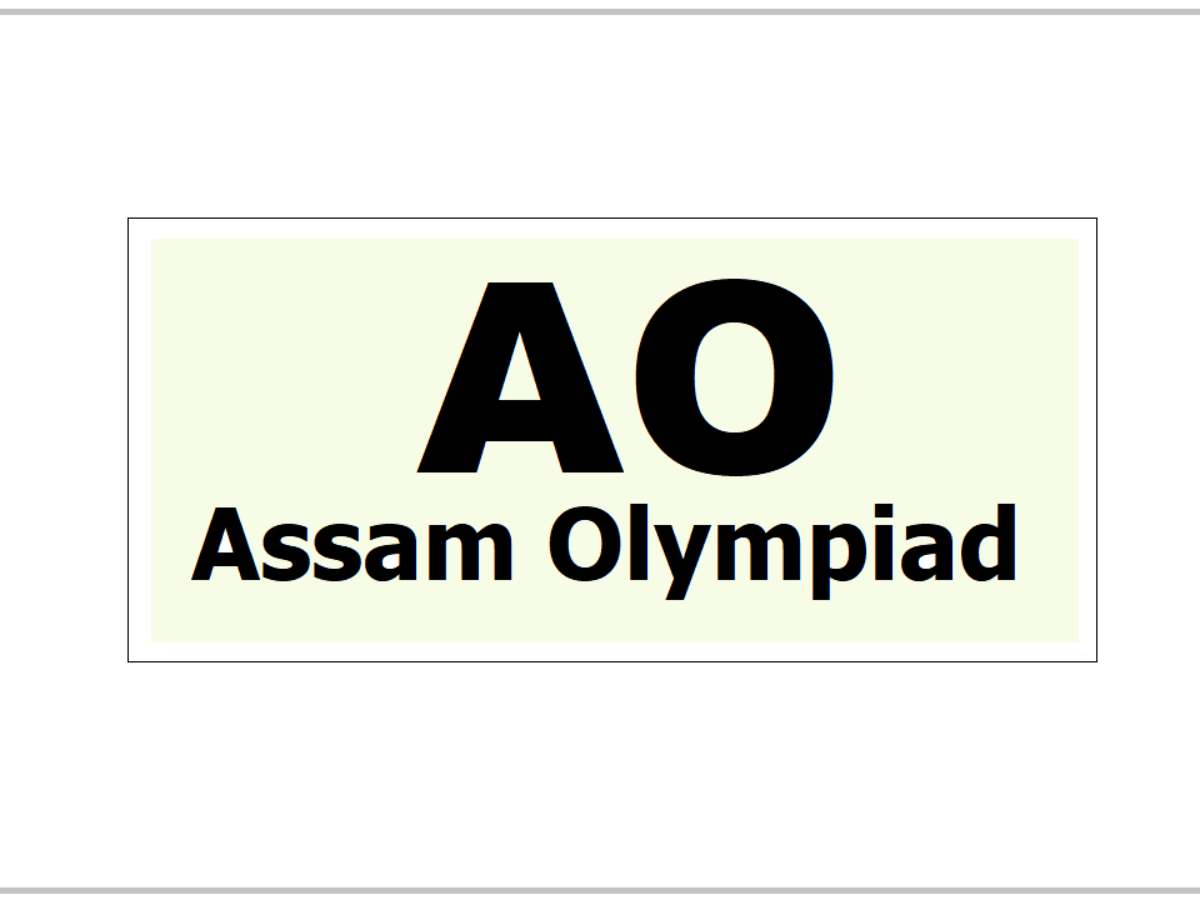 Assam Olympiad Admit Card 2021