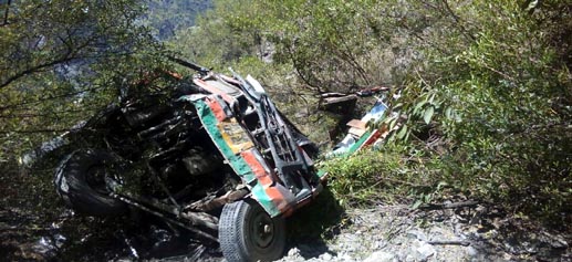 Jammu Kashmir Mini bus Accident