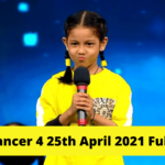 Super Dancer 4 25th April 2021