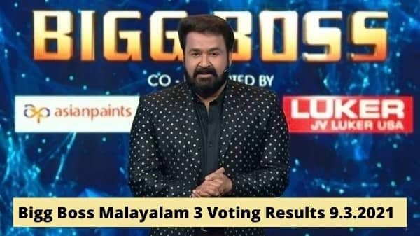 Bigg Boss Malayalam Season 3 9th may 2021