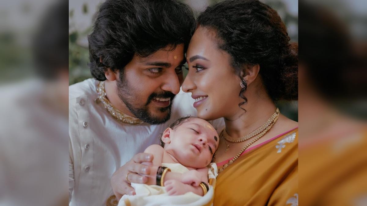 Pearle Maaney Daughter Cute pictures
