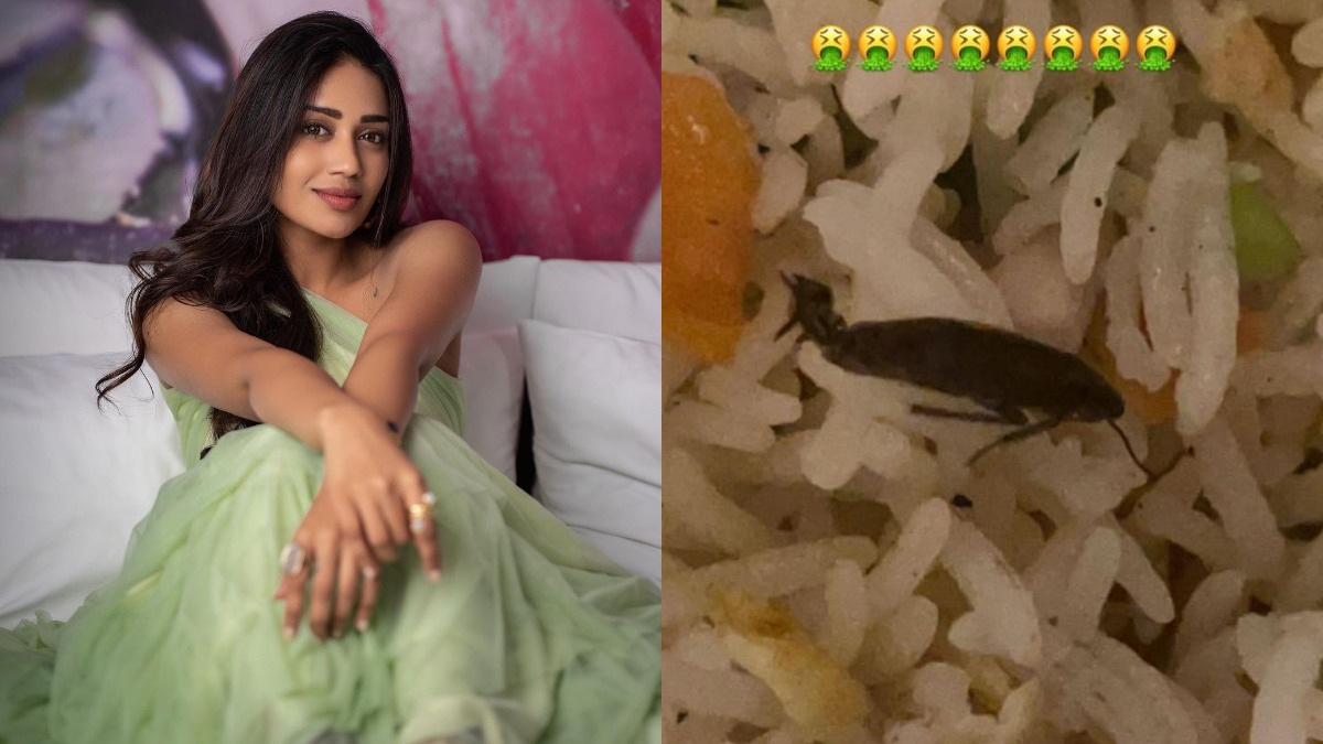 Nivetha Pethuraj Finds Cockroach in Food