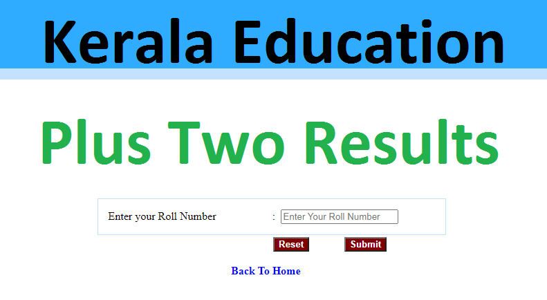 Kerala Plus Two Result 2021