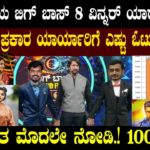 Bigg Boss Kannada Season 8 Voting Results