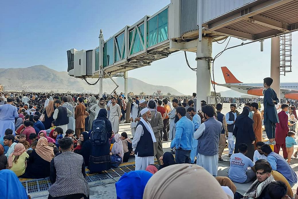 Five killed in Gunfire at Kabul Airport