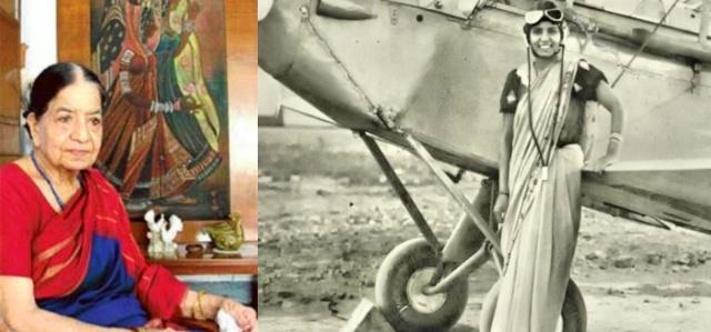 Sarla Thukral, First Indian Pilot Woman