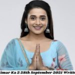 (SSK2) Sasural Simar Ka 2 28th September 2021