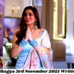 Kundali Bhagya 3rd November 2021 Episode