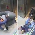 NYC Man Punches Woman in Elevator viral video