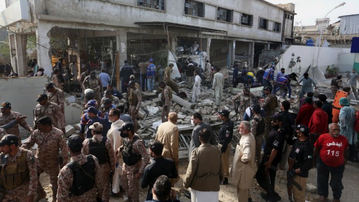 16 killed, Several injured as blast in Pakistan (karachi's Shershah area