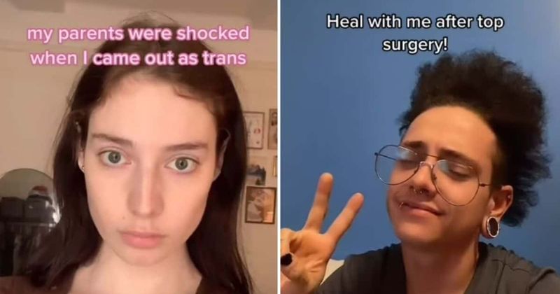 TikTok slammed for 'brainwashing' children with pro-trans content