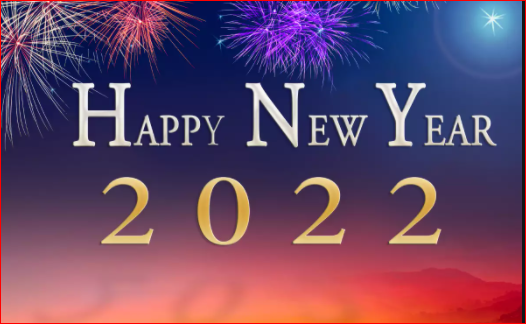 happy new year 2022