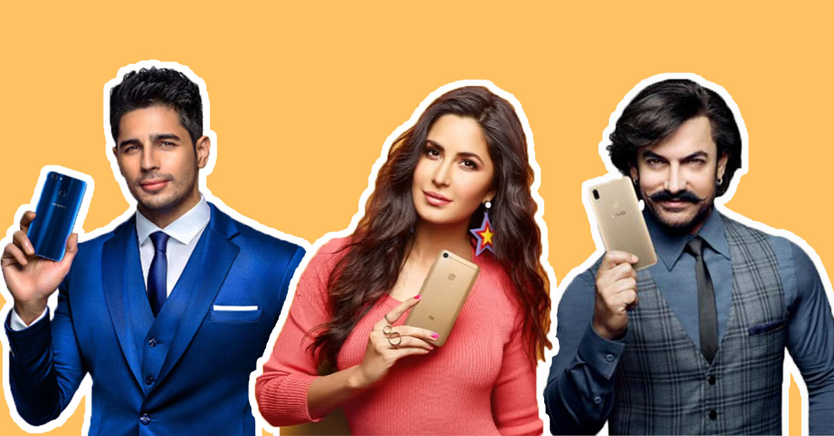 Indian Celebrities Who Have Been Sponsored By Mobile Phones