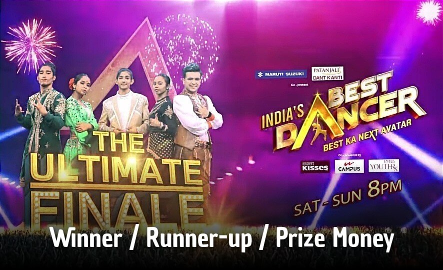 India's Best Dancer Season 2 Winner Name