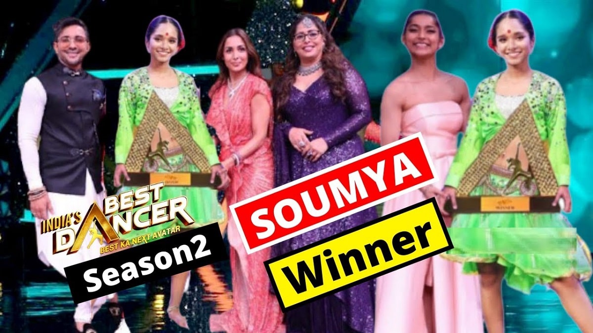 India's Best Dancer Season 2 Winner Name