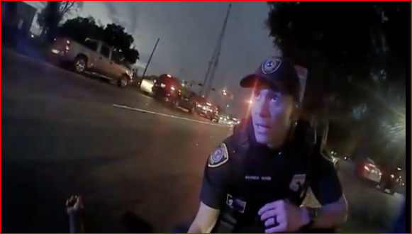 Bodycam Footage Shows Houston Cop Driving at High Speed With ONE Hand Before Killing Pedestrian