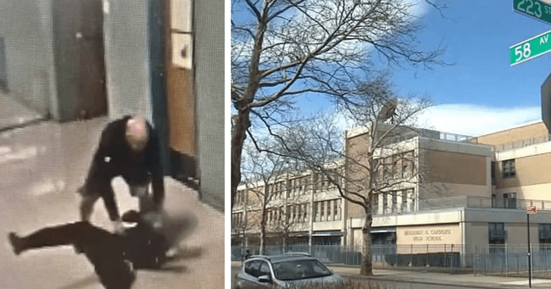 Queens PE Teacher Seen Slamming 14-year-old Black Boy into Wall