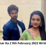 Sasural Simar Ka 2 9th February 2022 Written Update