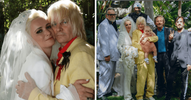Drummer Zak Starkey Ties Knot With long-time Partner