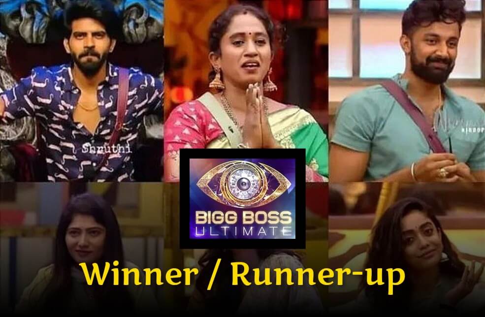 Bigg Boss Ultimate Tamil Winner Name