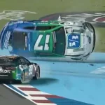 NASCAR Coke 600 Car Collision In Final Stage Video Viral Daniel Suarez & Chris Buescher MultiCar Crash