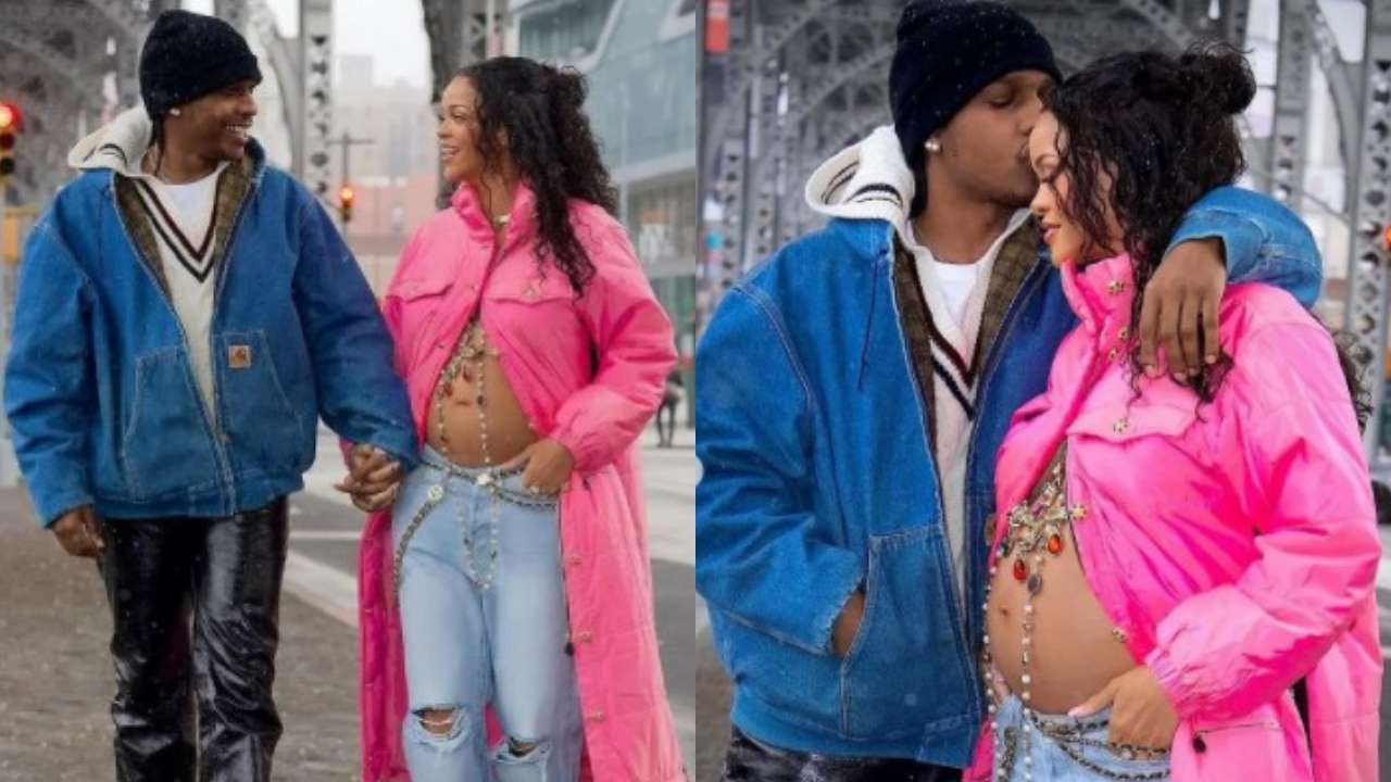 Singer Rihanna Welcomes A Baby Boy With A$AP Rocky, Chris Brown Congratulates Check Out Pictures