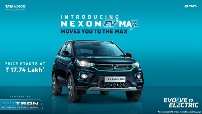 Tata Motors Nexon EV MAX Launched in India