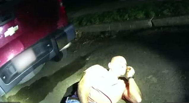 Footage DOWN during drunk driving arrest