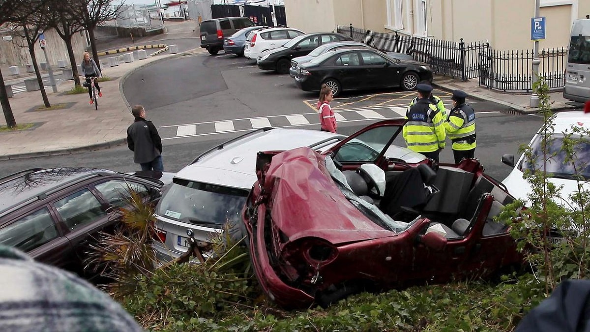 Accident In Dun Laoghaire Today