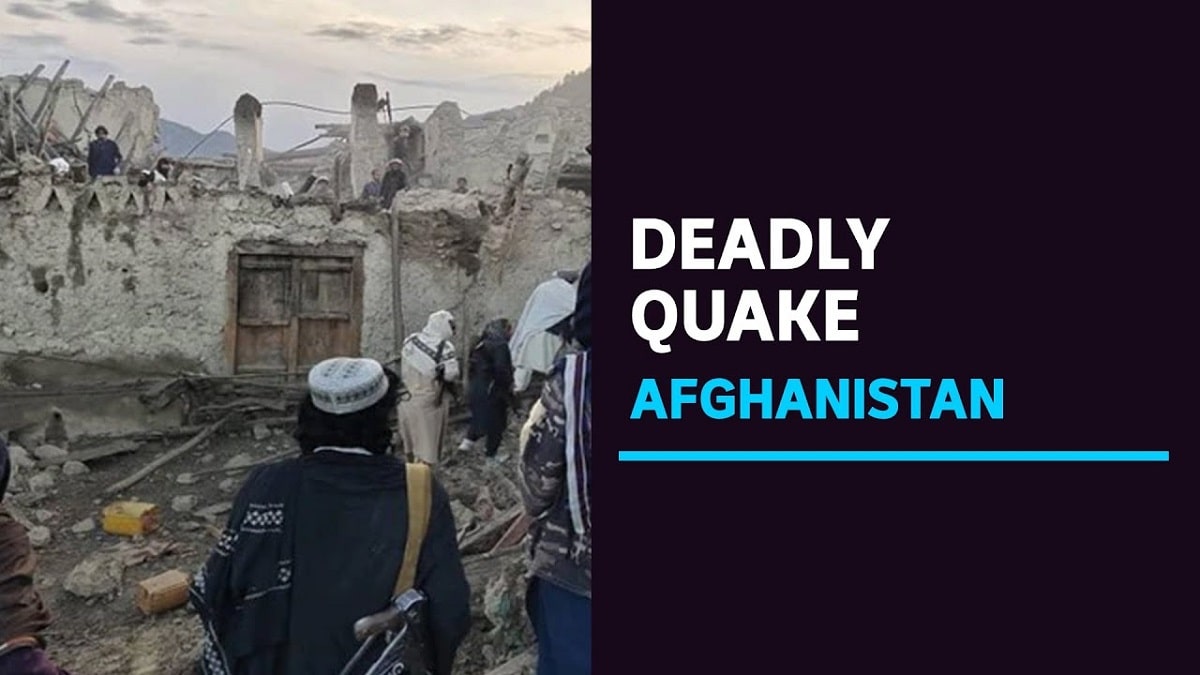 Afghanistan Earthquake 2022 Video