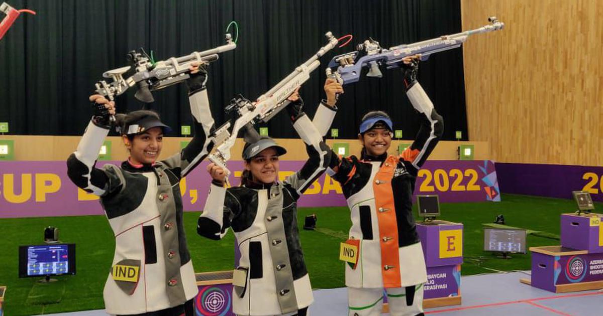 ISSF World Cup Baku Shooting Indian Team Won 5 Medals