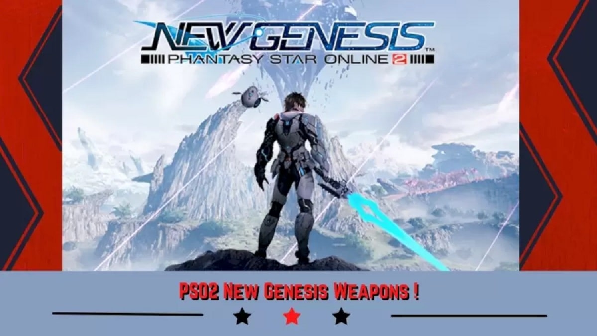 PSO2 New Genesis Weapons