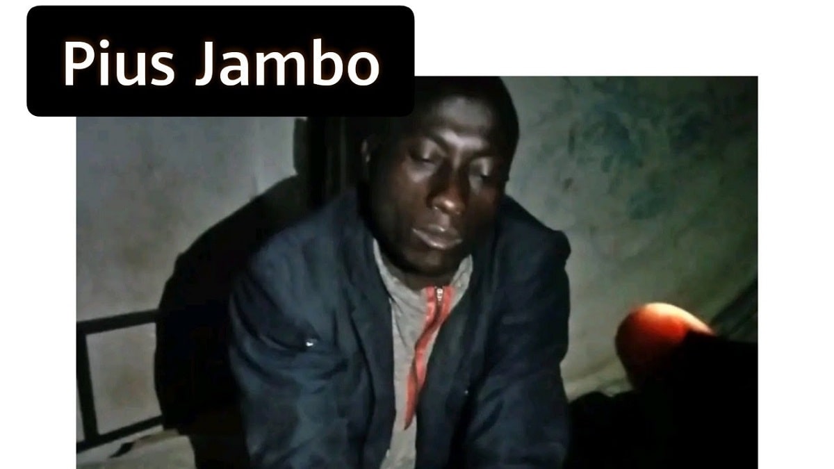 Pius Jamba Arrested
