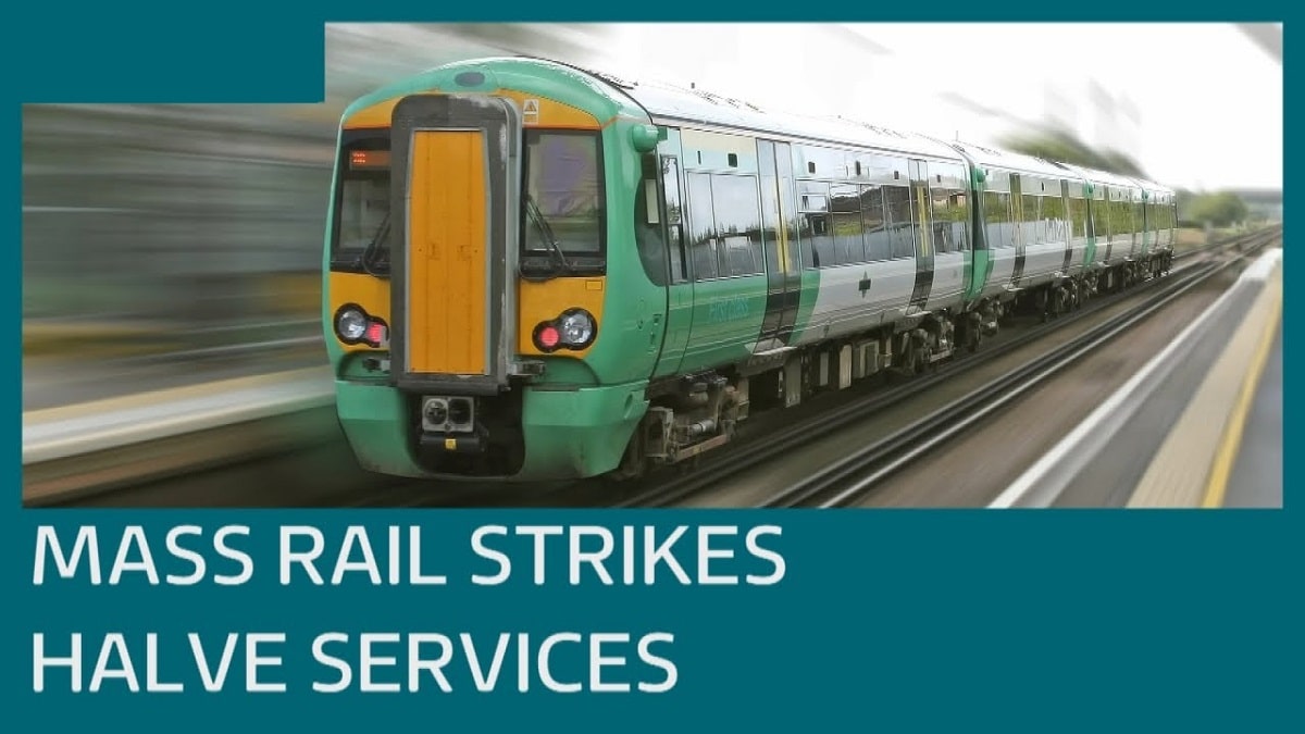 Rail strikes 2022 Planned Routes