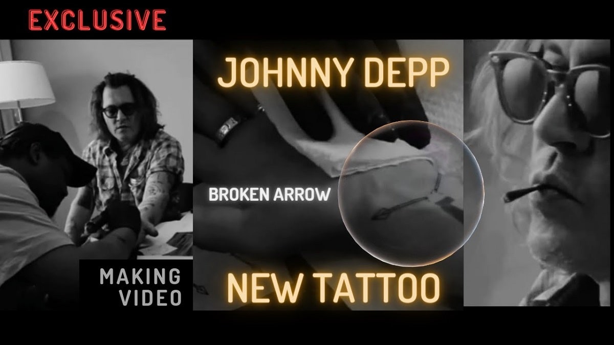 Johnny Depp's New Tattoo