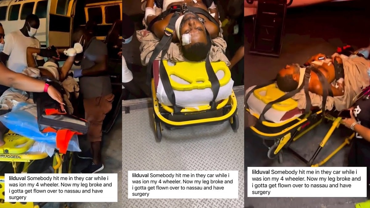 Lil Duval Isn’t Living His Best Life After Being Hit By A Car Then Landing In A Hospital [VIDEO]