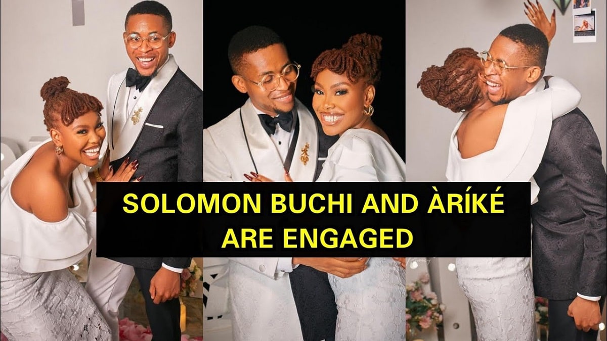 Solomon Buchi Girlfriend Arkie Adeola